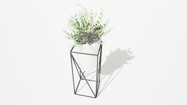 渲染模型_绿植盆栽508