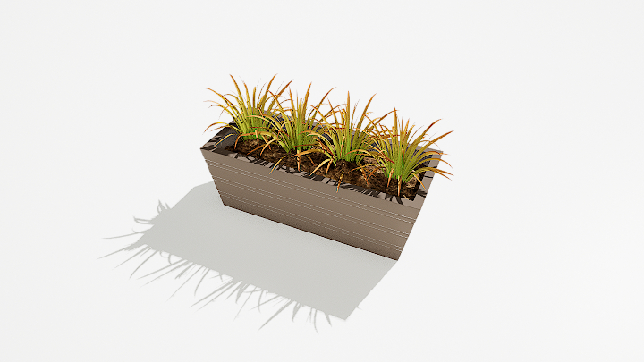 渲染模型_绿植盆栽604