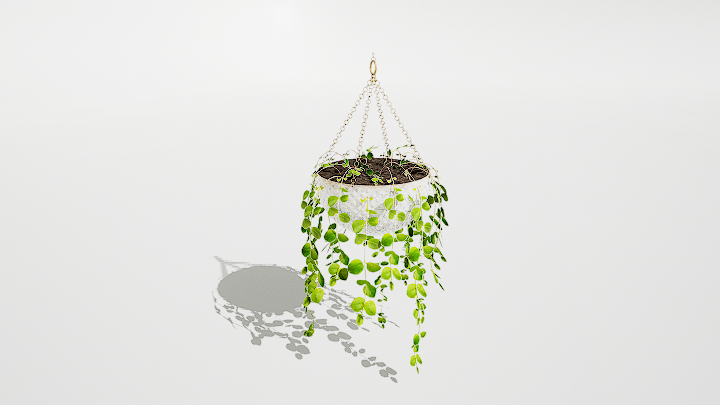 渲染模型_绿植盆栽741