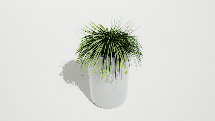 渲染模型_绿植盆栽766