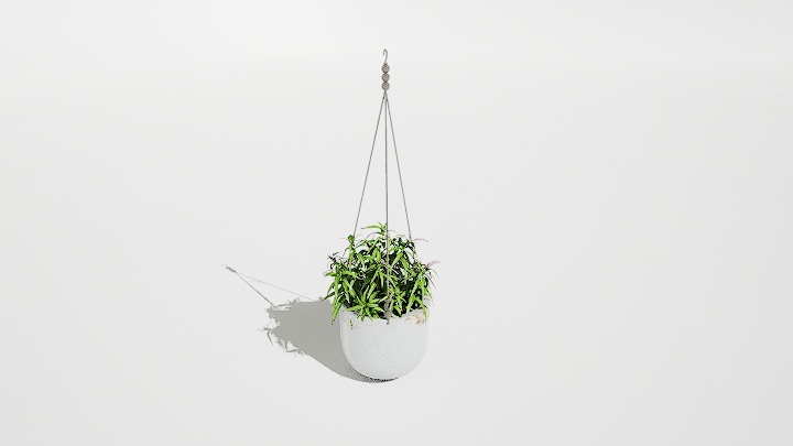 渲染模型_绿植盆栽773