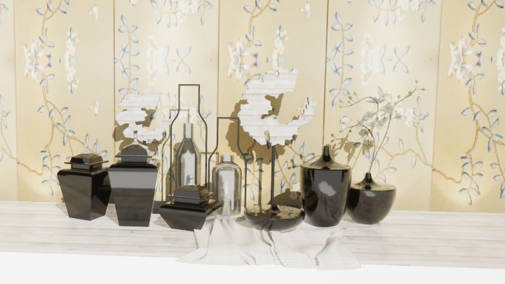 渲染模型_艺术装饰品067