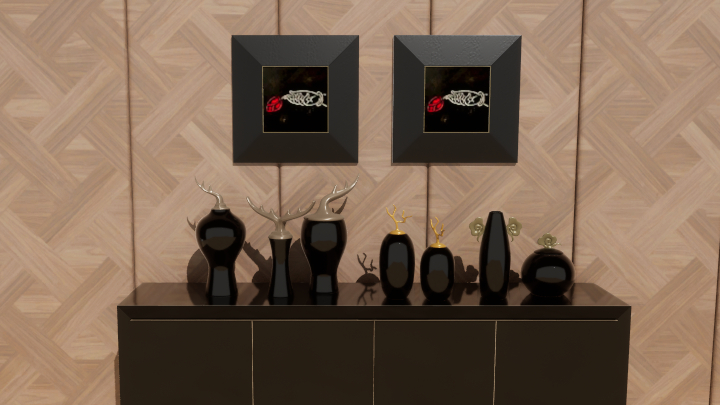 渲染模型_艺术装饰品080