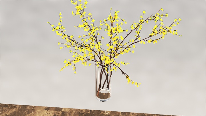 渲染模型_花瓶260