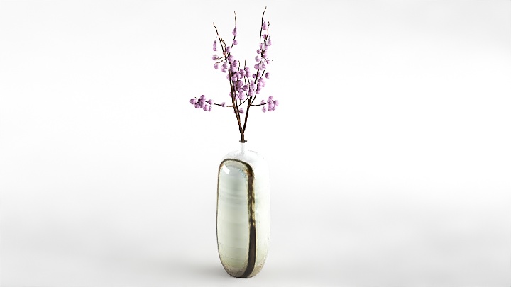 渲染模型_花瓶320