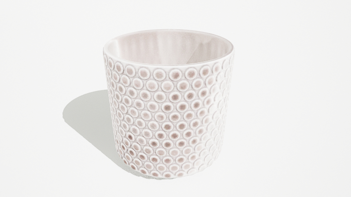 渲染模型_花盆041