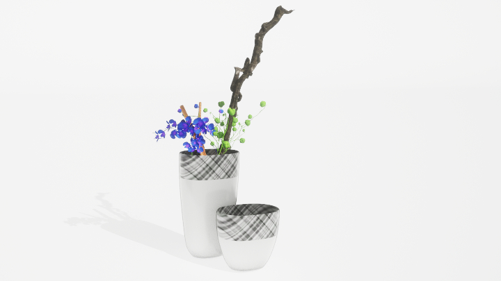 渲染模型_花盆051