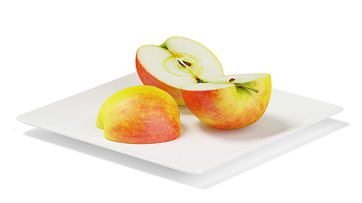 渲染模型_苹果015