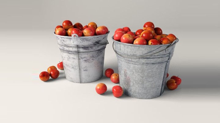 渲染模型_苹果016