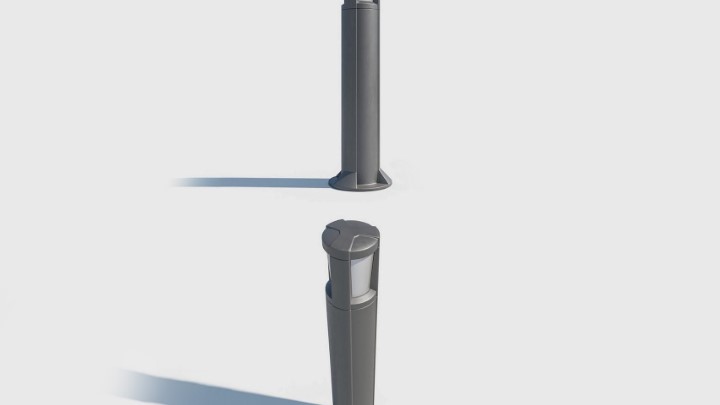 渲染模型_草坪灯003