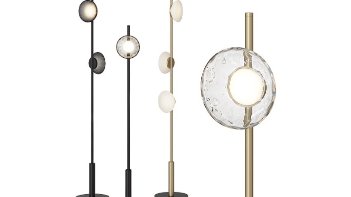 渲染模型_落地灯341