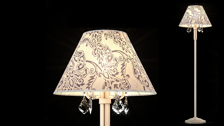 渲染模型_落地灯388