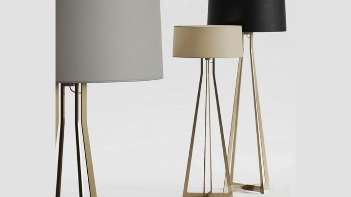 渲染模型_落地灯395