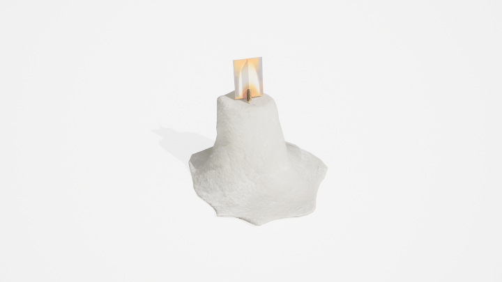 渲染模型_蜡烛089