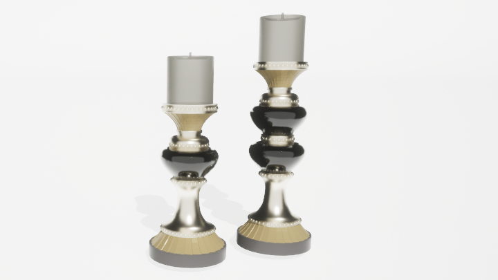 渲染模型_蜡烛104