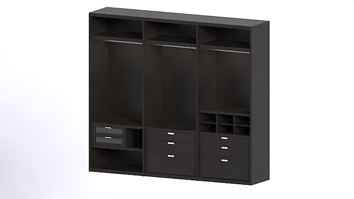 渲染模型_衣柜193