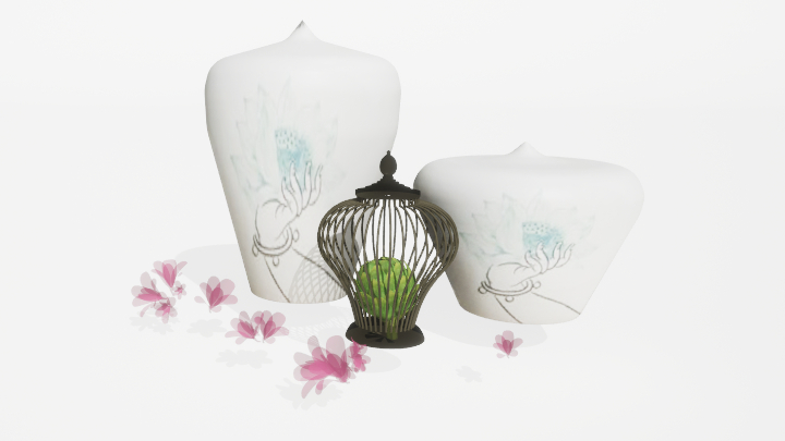 渲染模型_装饰品1097