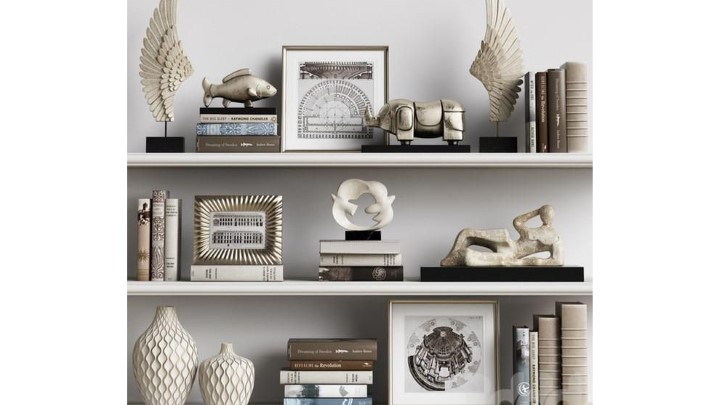 渲染模型_装饰品套装006