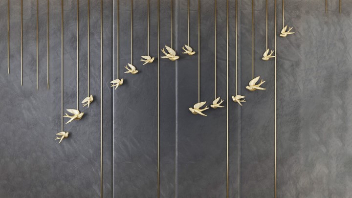 渲染模型_装饰墙板002