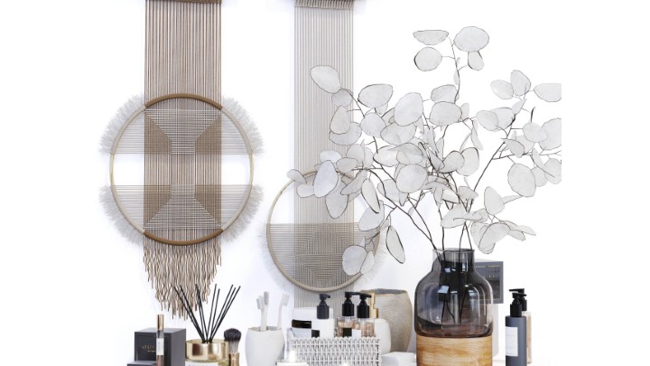 渲染模型_装饰套装081