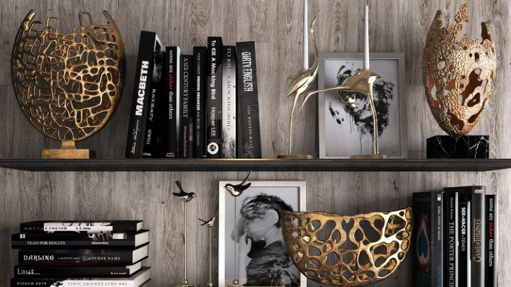 渲染模型_装饰套装100