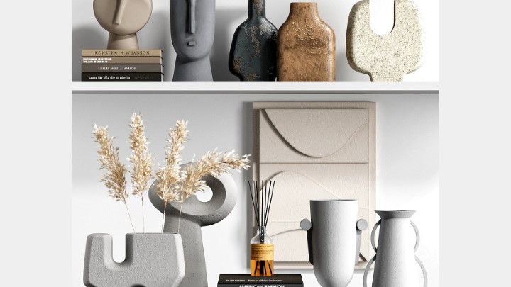 渲染模型_装饰套装101