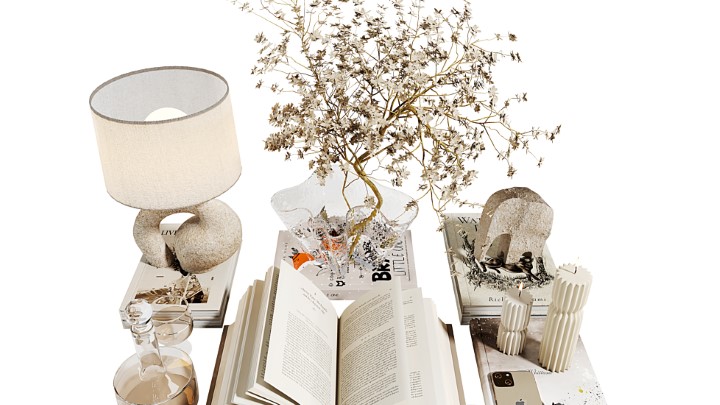 渲染模型_装饰套装116