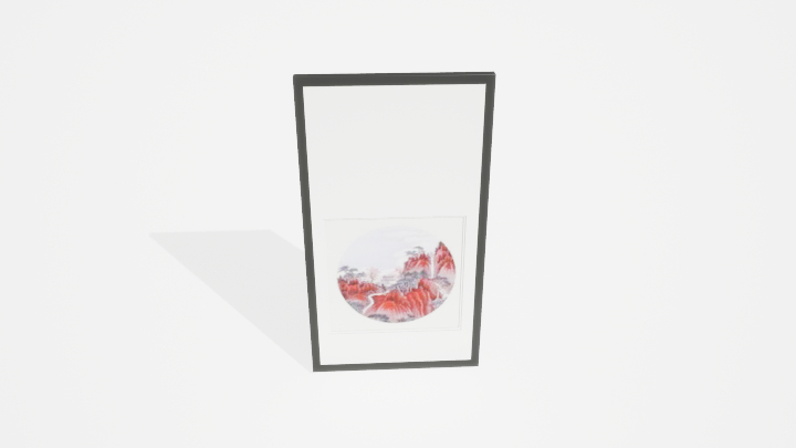渲染模型_装饰画233