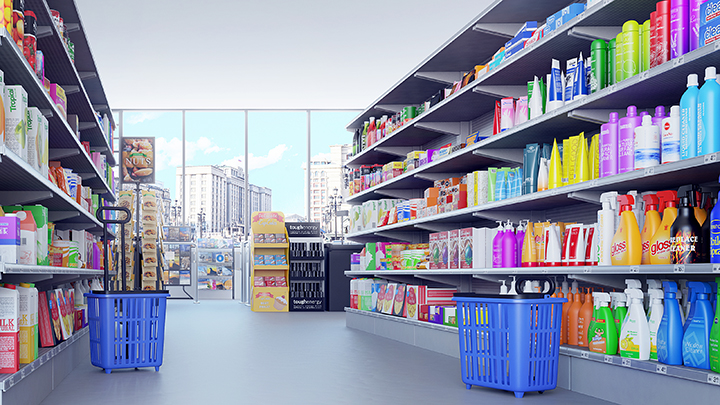 渲染模型_超市002