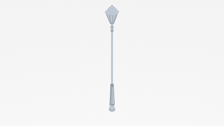 渲染模型_路灯067