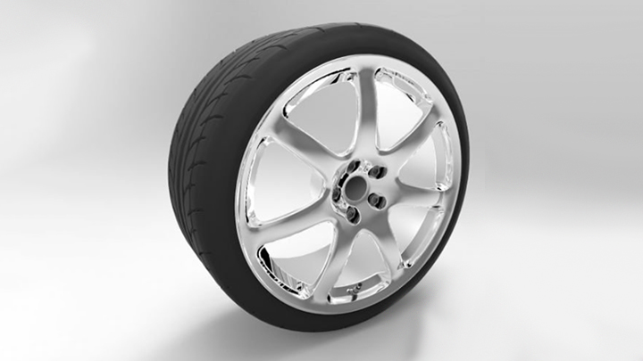 渲染模型_车轮006