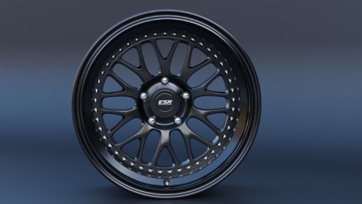 渲染模型_车轮007