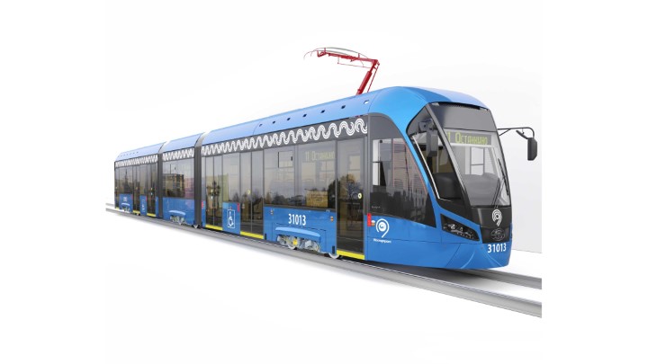 渲染模型_轨道电车001