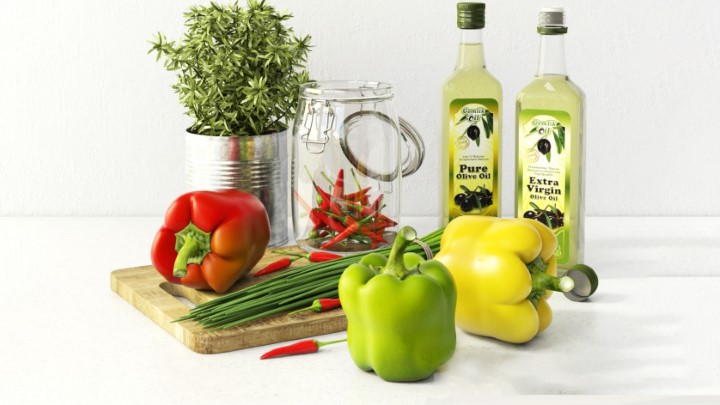 渲染模型_辣椒007