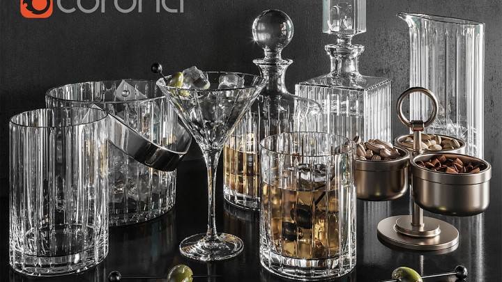 渲染模型_酒杯022