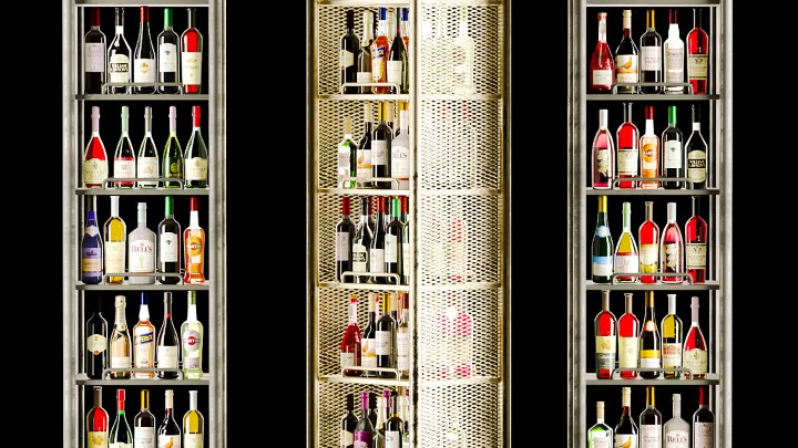 渲染模型_酒柜062