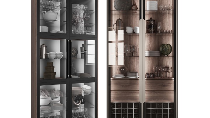 渲染模型_酒柜071