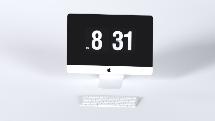 渲染模型_键盘显示器001