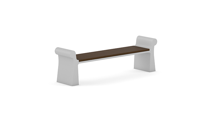 渲染模型_长椅052