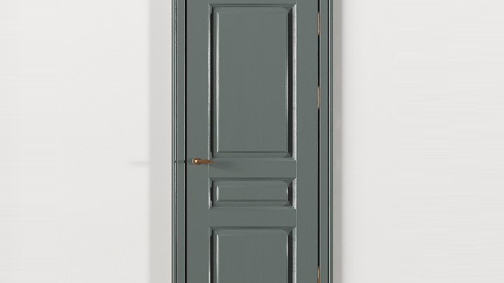 渲染模型_门1248