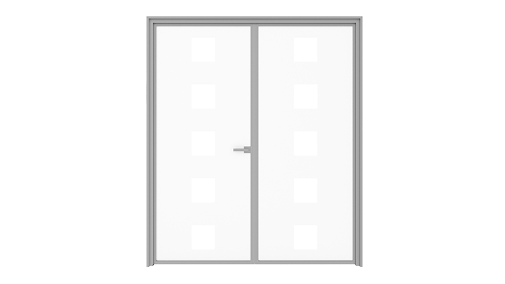 渲染模型_门1268