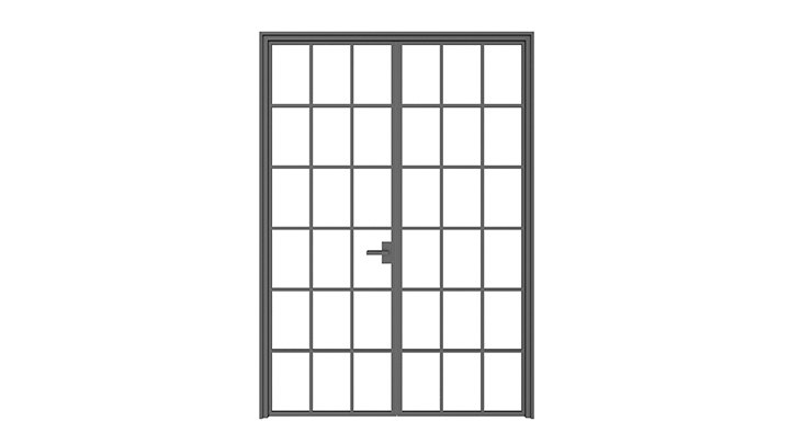 渲染模型_门1274