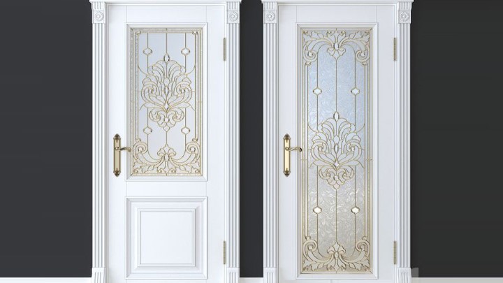 渲染模型_门1283