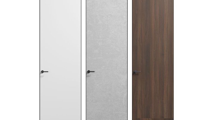 渲染模型_门1286