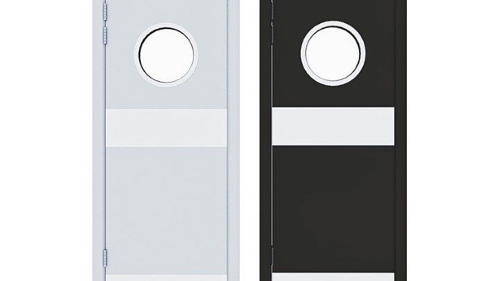 渲染模型_门1343