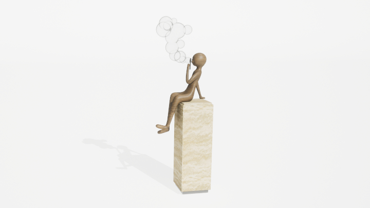 渲染模型_雕塑160