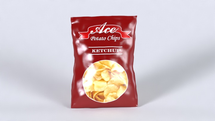 渲染模型_食物324