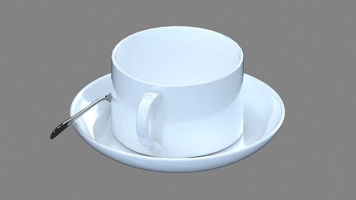 渲染模型_餐具224