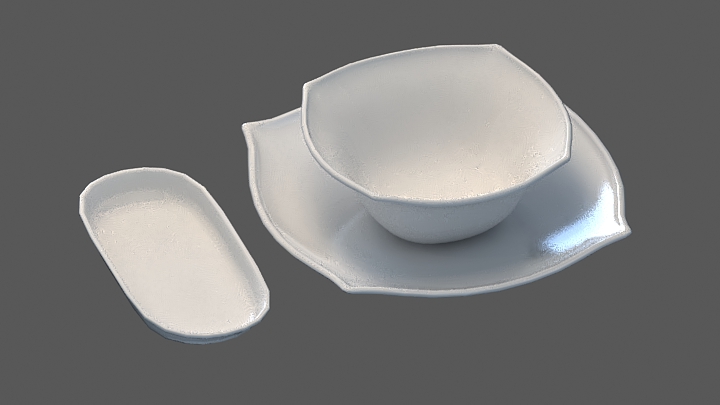 渲染模型_餐具226