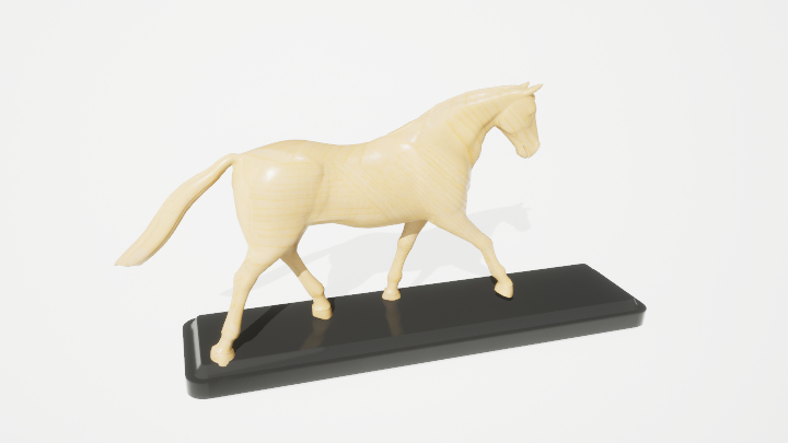 渲染模型_马雕塑001